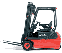 德國林德叉車(LINDE)1.6噸三輪電動(dòng)平衡重叉車 E16C
