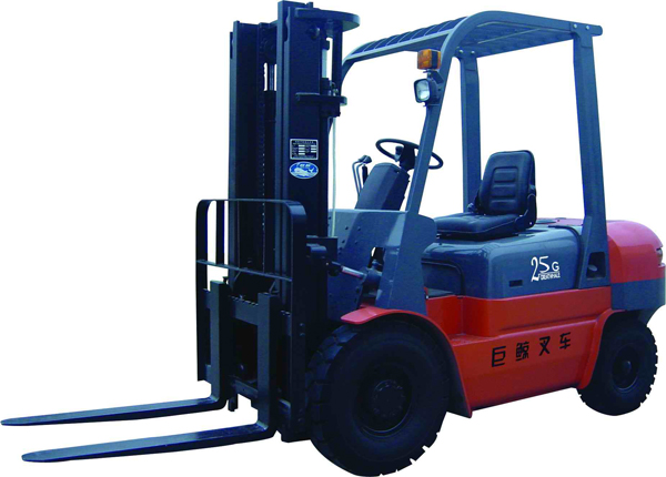 廈工2.5噸正面G型內(nèi)燃柴油平衡重叉車(chē) CPC25G