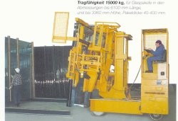 德國胡比特克斯叉車(HUBTEX)MQ150 15000kg Glass carrier玻璃搬運叉車 MQ150 15000kg Glass carrier