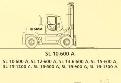 瑞典斯安姆威叉車（SmvLifttrucks）柴油平衡重叉車 SL16-1200 A