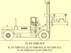 瑞典斯安姆威叉車（SmvLifttrucks）柴油平衡重叉車 SL45-1200 G/5