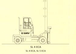 瑞典斯安姆威叉車（SmvLifttrucks）柴油平衡重叉車 SL4 ECA