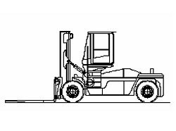 意大利CVS Ferrari F10內(nèi)燃平衡重叉車 Ferrari F10