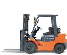 日本豐田02-7FDA50柴油平衡重叉車 02-7FDA50