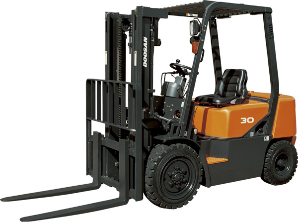 煙臺(tái)斗山3噸內(nèi)燃汽油叉車(chē) G30G