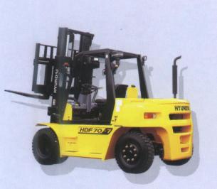 廣州天力:現(xiàn)代平衡重式內(nèi)燃叉車 HDF50/70-7