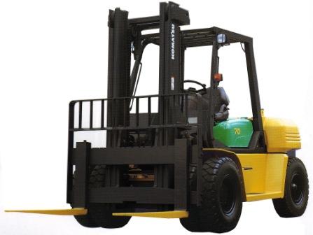 廣州天力: 小松柴油平衡重叉車(chē) FD50-7