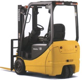廣州天力: 小松三輪電動平衡重叉車 FB15M-12