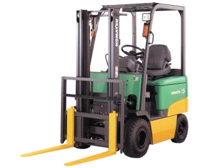 廣州天力: 小松四支點(diǎn)電動叉車 FB18EX-11