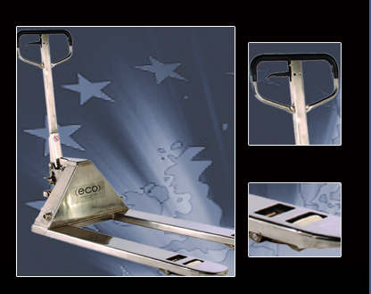 美國莫拜爾(MOBILE)eco Stainless Steel & Galvanized手動托盤叉車 eco Stainless Steel & Galvanized