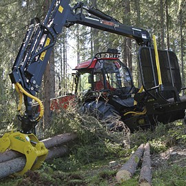 芬蘭(HIAB)LOGLIFT 51 F木材抓舉搬運叉車 LOGLIFT 51 F