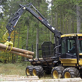 芬蘭(HIAB)LOGLIFT 59 F木材抓舉搬運叉車 LOGLIFT 59 F