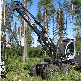 芬蘭(HIAB)LOGLIFT 181 V木材抓舉搬運叉車 LOGLIFT 181 V