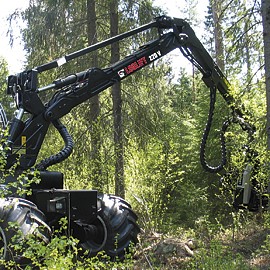 芬蘭(HIAB)LOGLIFT 220 V木材抓舉搬運叉車 LOGLIFT 220 V