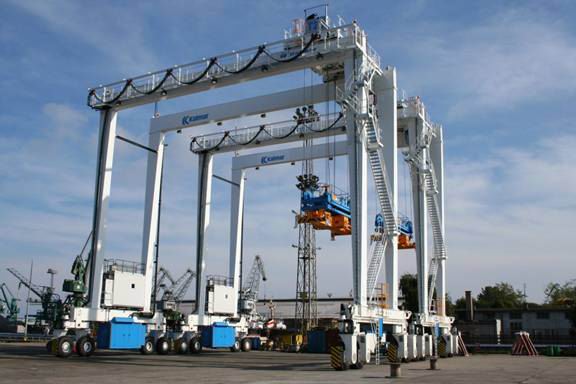 卡爾瑪輪胎式集裝箱龍門起重機(jī) Kalmar E-one RTG