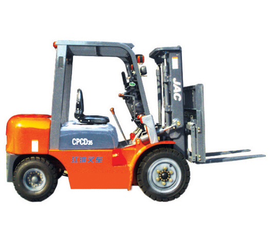 江淮重工3.5噸液力內(nèi)燃叉車(chē) CPCD35