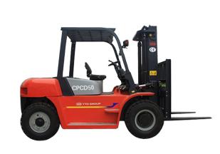 洛陽一拖4-5T內(nèi)燃平衡重叉車系列 4-5T