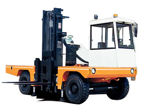 廈門廈工3－6噸側(cè)面叉車