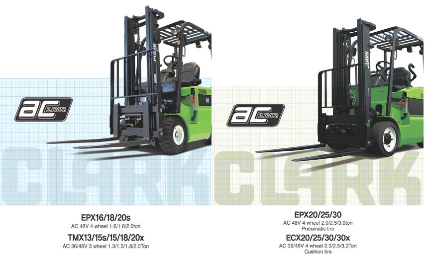 克拉克，克拉克叉車，平衡重式電瓶叉車 EPX-16/18/20S/25/30