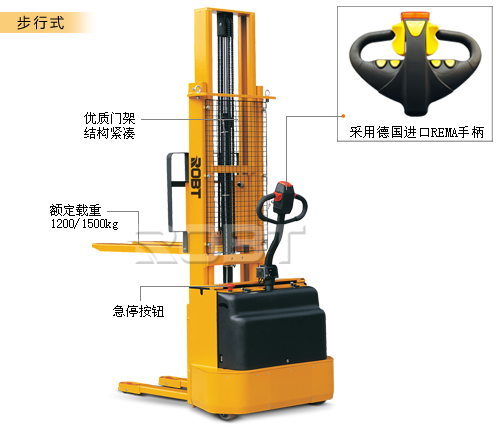 標(biāo)準(zhǔn)型步行式全電動堆高車 BT00601-00612