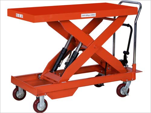 天津叉車|升格叉車|平臺(tái)車A 500kg/0.9m