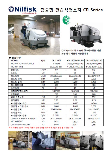 SOOSUNG（通稱帥成﹑水星﹑首星）,電動清掃車