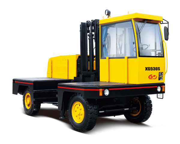 廈門廈工3噸內(nèi)燃側(cè)面叉車
