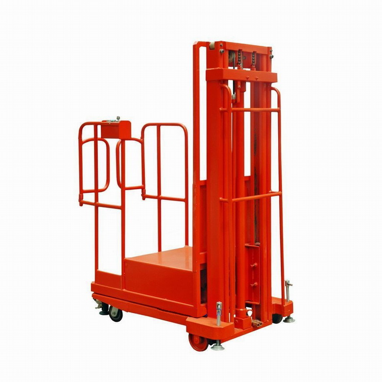 廣州花都摯誠(chéng)叉車(chē)廠家訂做維修電動(dòng)高空取料機(jī)
