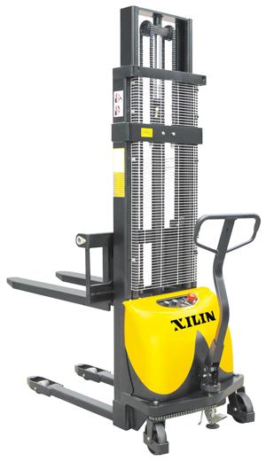 堆高車濟南堆高車1噸1.5噸（半電動堆高車 CDD10B/15B半電動堆垛車