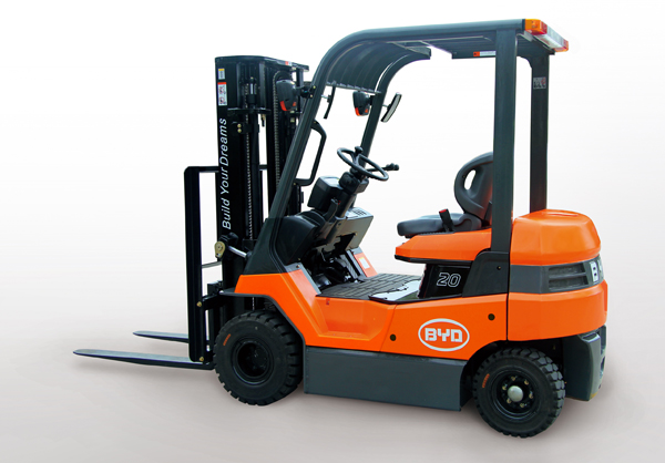 比亞迪電動平衡重叉車 CAA1500-CAA3000
