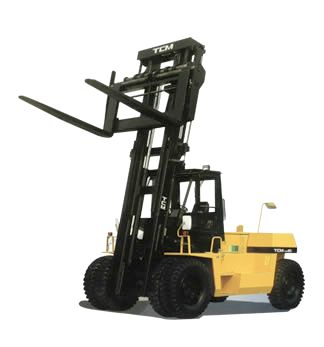 TCM汽油軟實心胎叉車