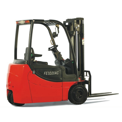 三支點電瓶叉車，F(xiàn)E3D20AC，三輪電動叉車，諾力三輪叉車，上海三輪叉車，松江三輪電動叉車