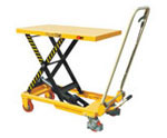 腳踏式手動(dòng)平臺(tái)車(chē) 油桶專(zhuān)用車(chē) 300公斤
