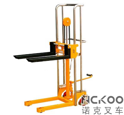 輕便型腳踏液壓堆高車(chē)（帶貨叉） NKPF2085等