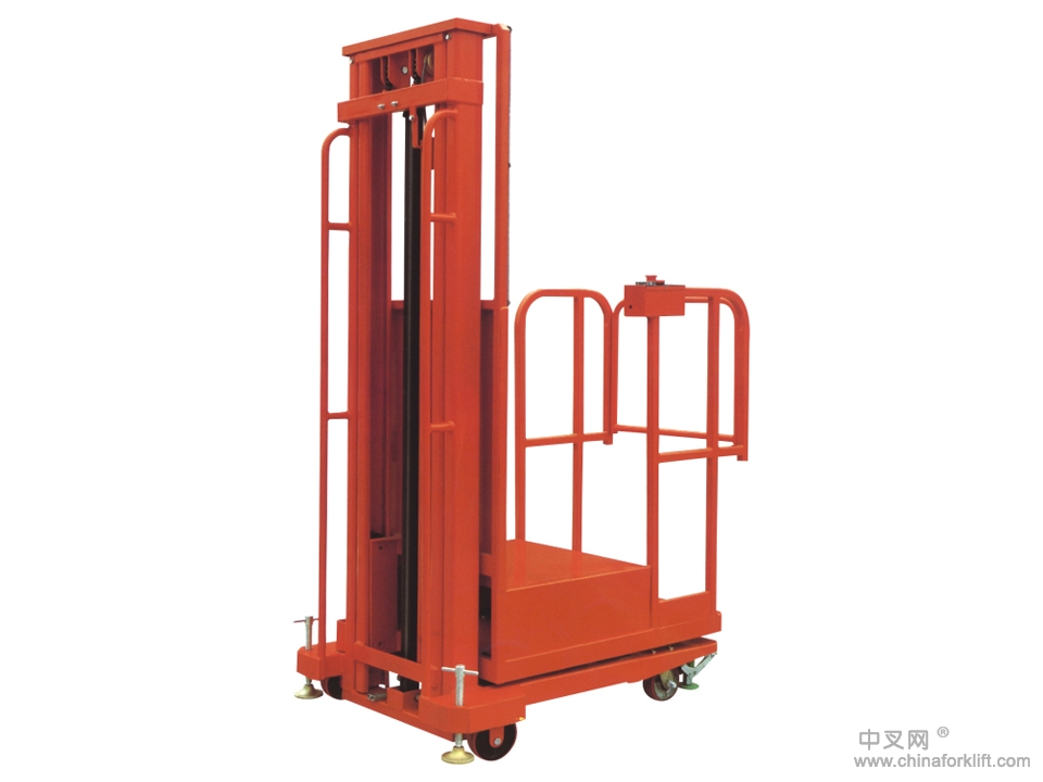 天津升降車，半電動高空取料機，天津高空取料機報價，規(guī)格參數(shù)，廠家直銷