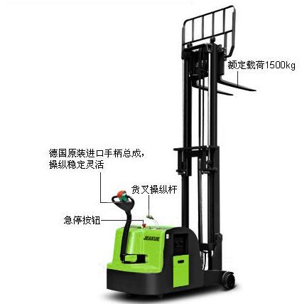 步行式平衡重全電動(dòng)堆高車 JK8377