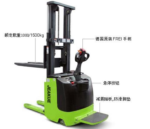 兩級門架全電動堆高車 JK8386