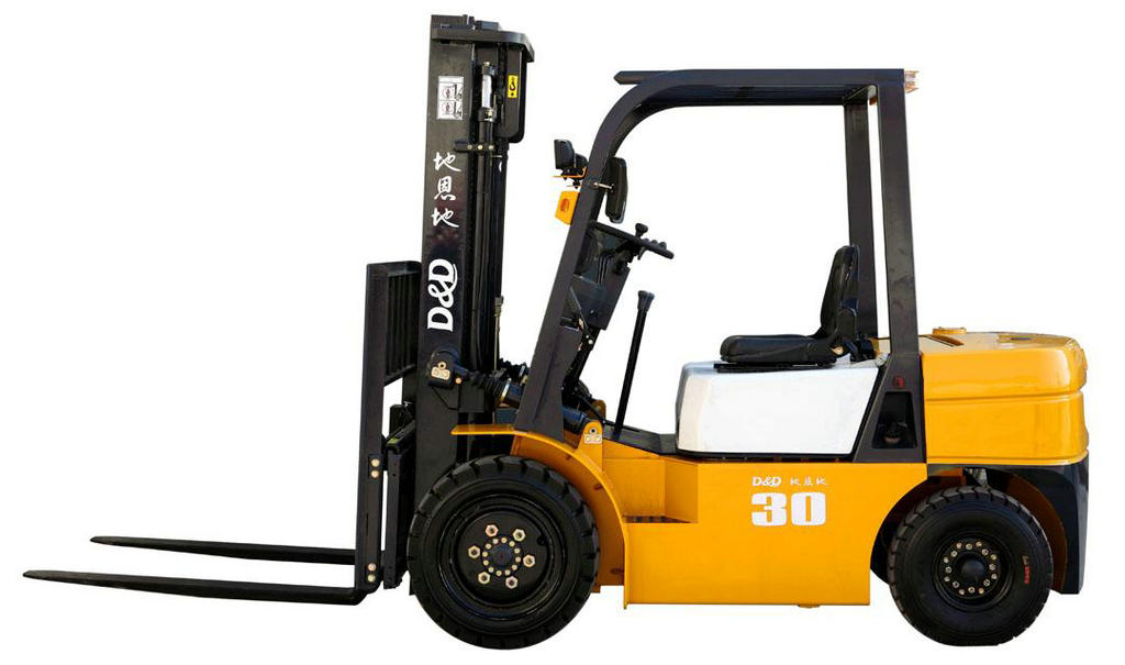 青島地恩地二代液力內(nèi)燃3.5噸叉車 H35D