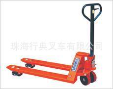 供應(yīng)珠海中山5噸手動(dòng)液壓搬運(yùn)叉車壹年保修送貨上門 CBY5T