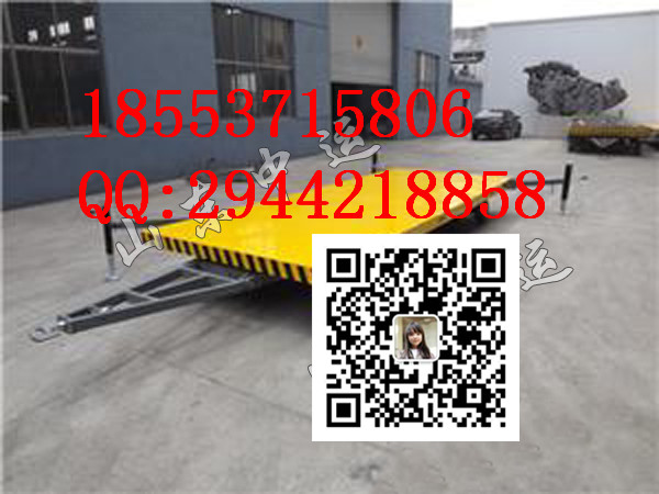 3T帶支腳平板拖車(chē)哪里找