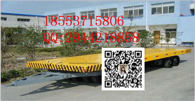 工廠用牽引平板拖車