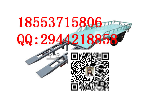 板工業(yè)用履帶車(chē)用特種牽引平拖車(chē)