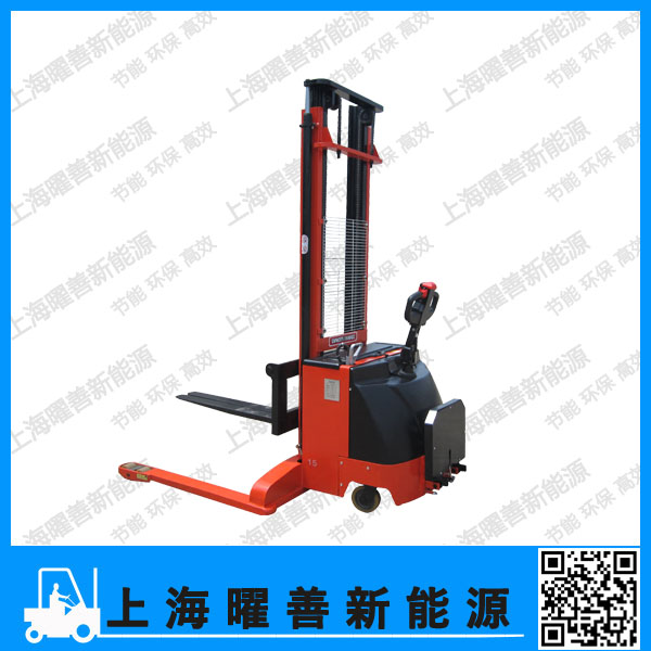 上海經(jīng)銷CNRUYI半電動寬支腿電動堆高車 CDD10SS(W)