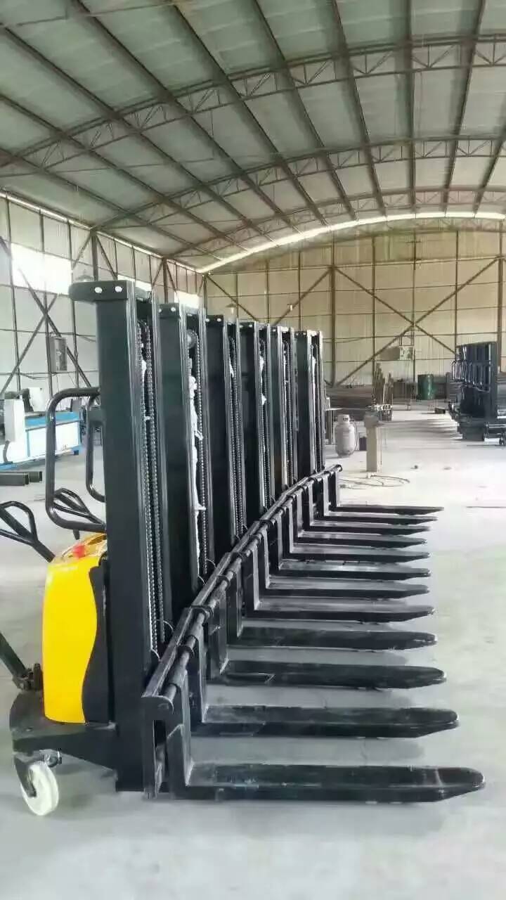 全電動叉車電動堆高車電動升高車裝卸車堆高機鏟車升降車1噸2噸 spm1060