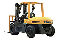 TCM J系列5噸柴油平衡重充氣胎車輪叉車 FD50Z8
