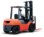豐田7系列5噸內(nèi)燃汽油平衡重式叉車 7FGA50