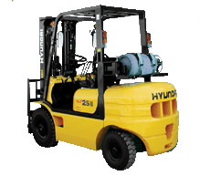 現(xiàn)代HLF系列3噸平衡重式雙燃料叉車 HLF30II